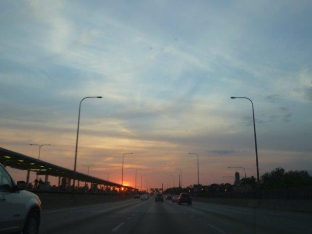  stretch limousine going to Chicago